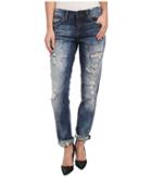 Blank Nyc - Distressed Denim Boyfriend Relaxed Straight Jean In Fit Of Rage