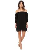 Brigitte Bailey - Karina Laced Off-shoulder Dress