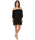 Brigitte Bailey - Karina Laced Off-shoulder Dress