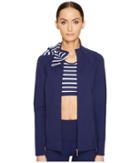 Kate Spade New York X Beyond Yoga - Sailing Stripe Neck Bow Jacket