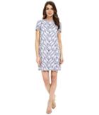 Maggy London - Feather Scroll Lace Shift