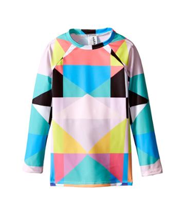 Mara Hoffman Kids - Diamond Printed Long Sleeve Rashguard