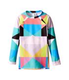Mara Hoffman Kids - Diamond Printed Long Sleeve Rashguard