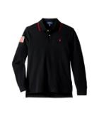 Polo Ralph Lauren Kids - Cotton Mesh Long Sleeve Polo