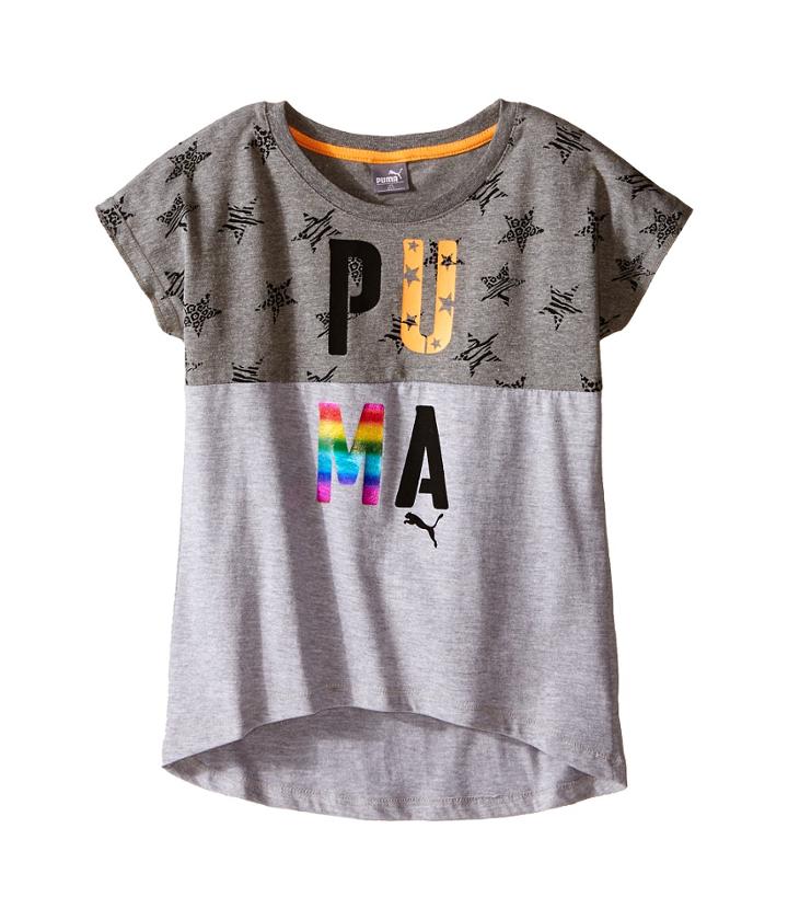 Puma Kids - Starry Scooped Hem Top