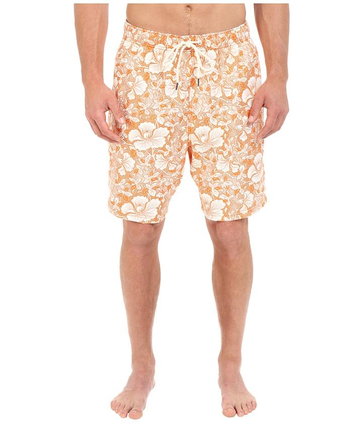 Nautica Big &amp; Tall - Big Tall Quick Dry Floral Print Swim Trunk