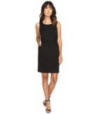 Christin Michaels - Marianna Sleeveless Ponte Dress With Belt