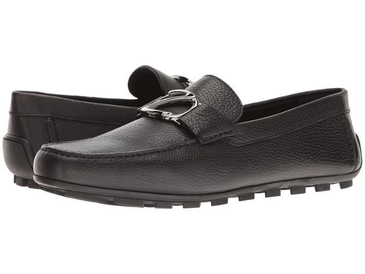 Z Zegna - Pebble Calf Logo Driver