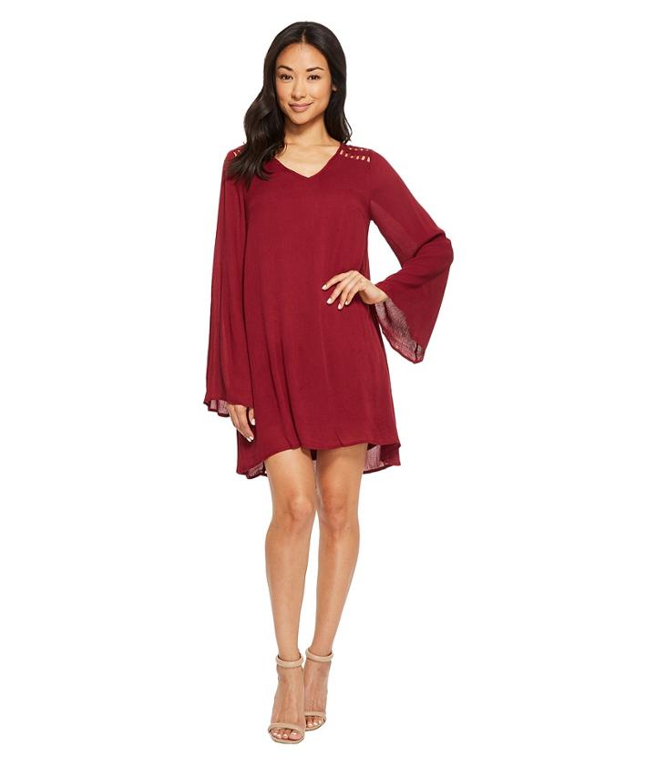 American Rose - Riley Bell Sleeve Dress