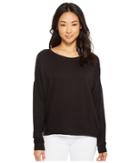 American Rose - Savannah Dolman Sleeve Fleece Sweatshirt