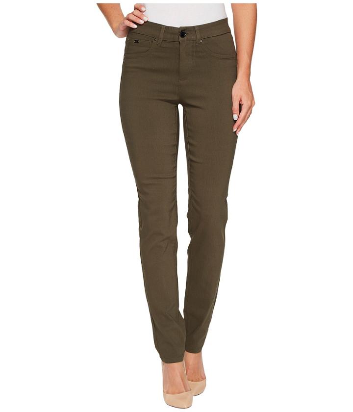 Fdj French Dressing Jeans - Technoslim Olivia Slim Leg In Olive