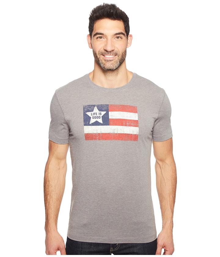 Life Is Good - Flag Cool Tee