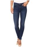 7 For All Mankind - The Ankle Skinny W/ Tonal Squiggle In Slim Illusion Luxe Luminous