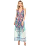 Hale Bob - Supercharged Microfiber Chiffon Maxi Dress