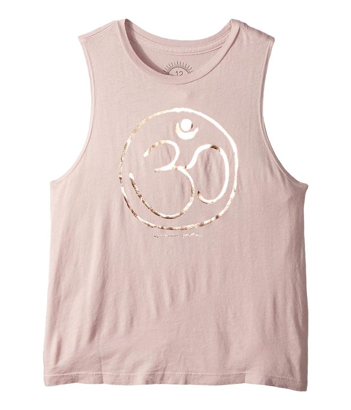 Spiritual Gangster Kids - Om Logo Muscle Tank Top