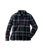 Polo Ralph Lauren Kids - Tartan Cotton Peplum Shirt