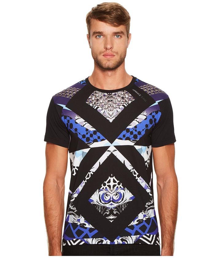 Versace Jeans - Geometric Print T-shirt