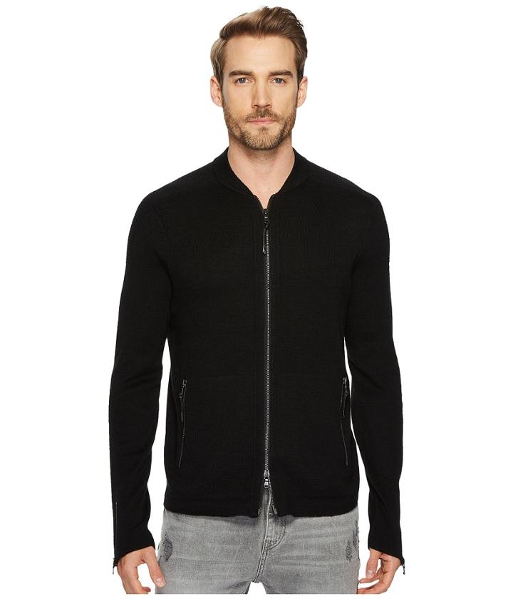 John Varvatos Star U.s.a. - Zip Front Sweater