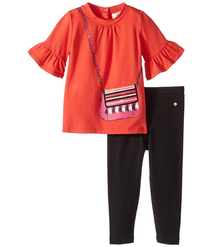 Kate Spade New York Kids - Trompe L'oeil Leggings Set