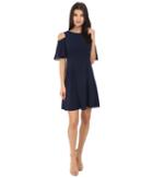 Donna Morgan - Novelty Woven Open Shoulder Flutter Sleeve