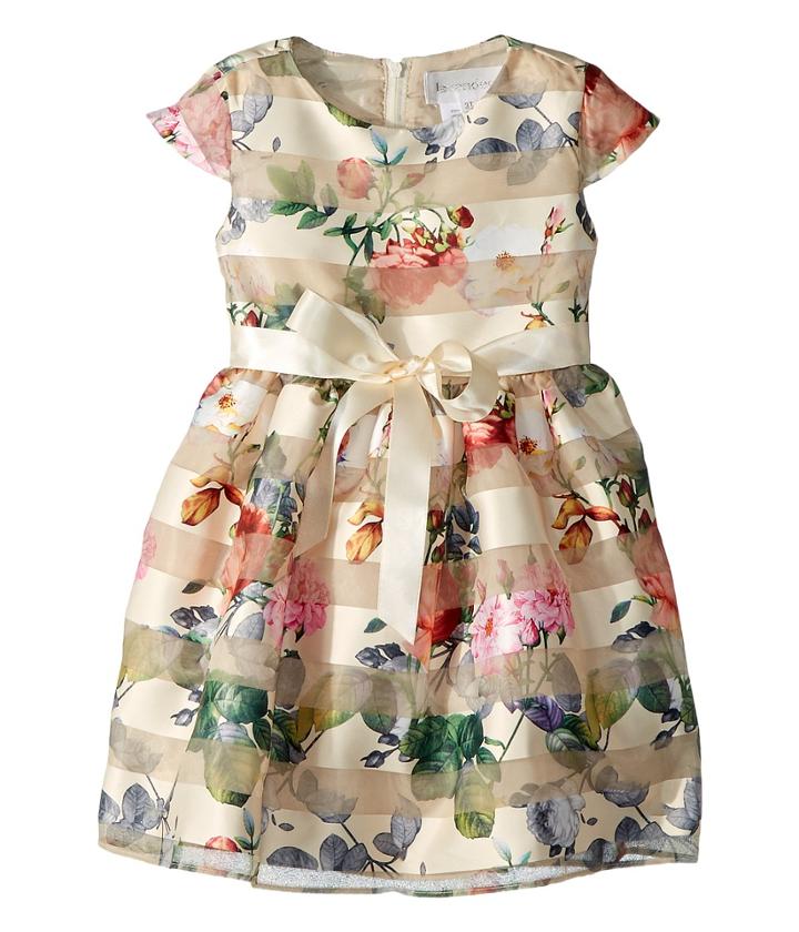 Us Angels - Cap Sleeve Floral Party Dress