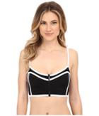 Michael Michael Kors - Color Blocked Scuba Over The Shoulder Croptop