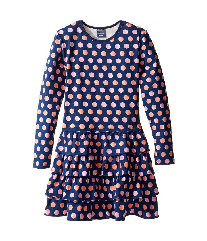 Toobydoo - Dot Party Ruffle Dress