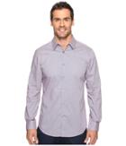 Perry Ellis - Regulat Fit Stretch Mini Paisley Shirt