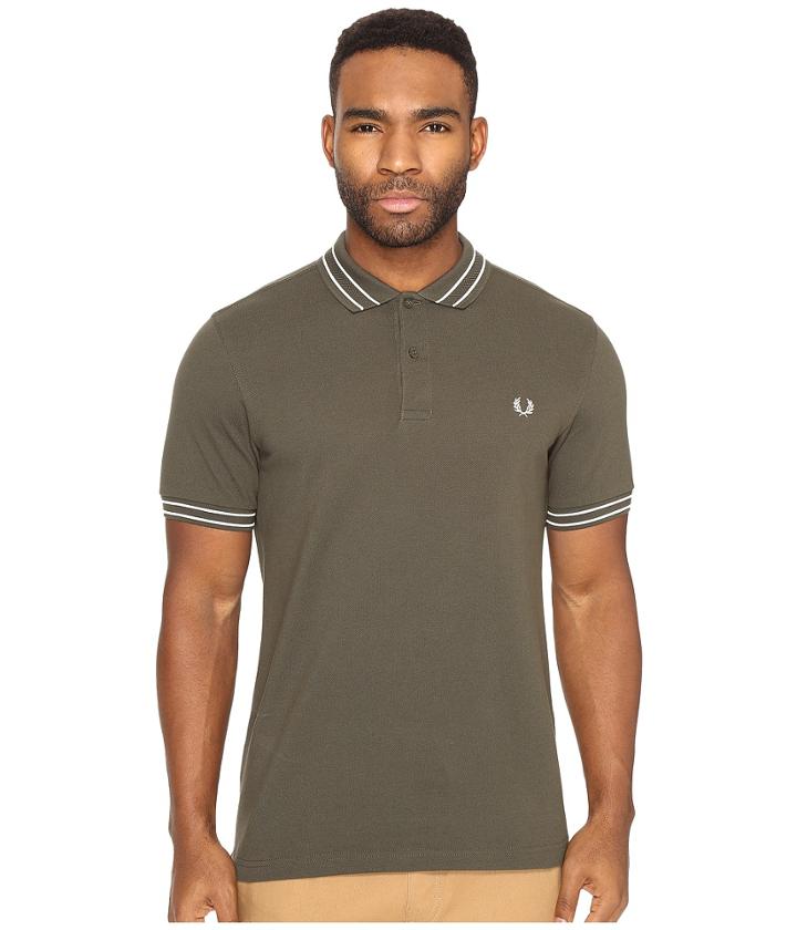 Fred Perry - Tramline Tipped Pique Shirt