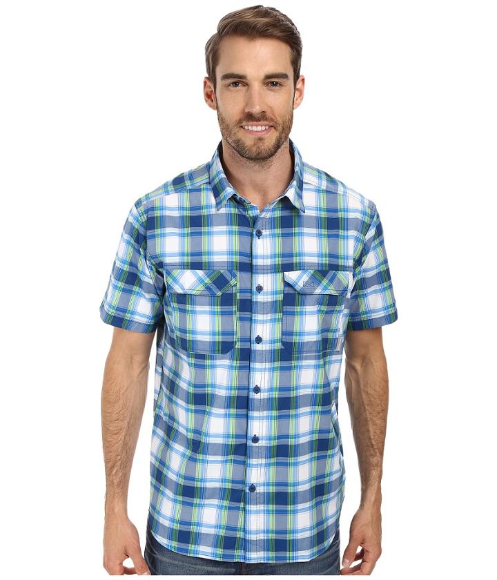 Columbia Royce Peak Ii Plaid S/s Shirt