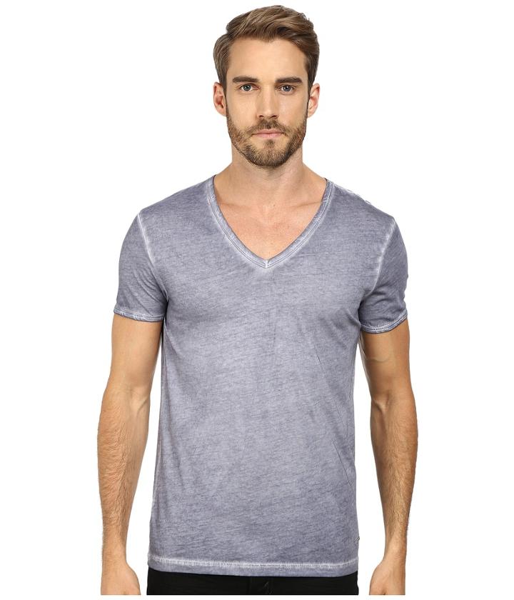 Boss Orange - Toulouse Garment Dyed Jersey Fashion Fit Short Sleeve V-neck Tee