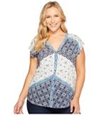 Lucky Brand - Plus Size Bali Ditsy Top