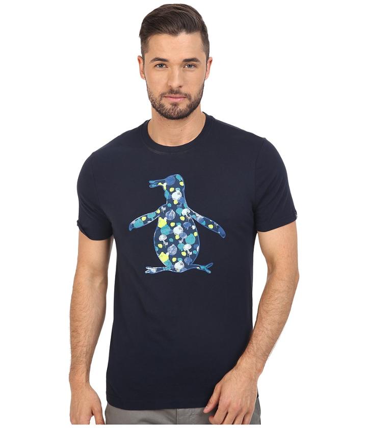 Original Penguin - Short Sleeve High Shine Jelly Fill Pete Tee