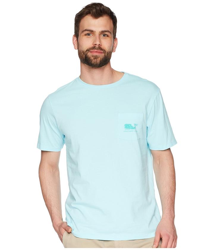 Vineyard Vines - Short Sleeve Vintage Whale Fill Pocket Tee