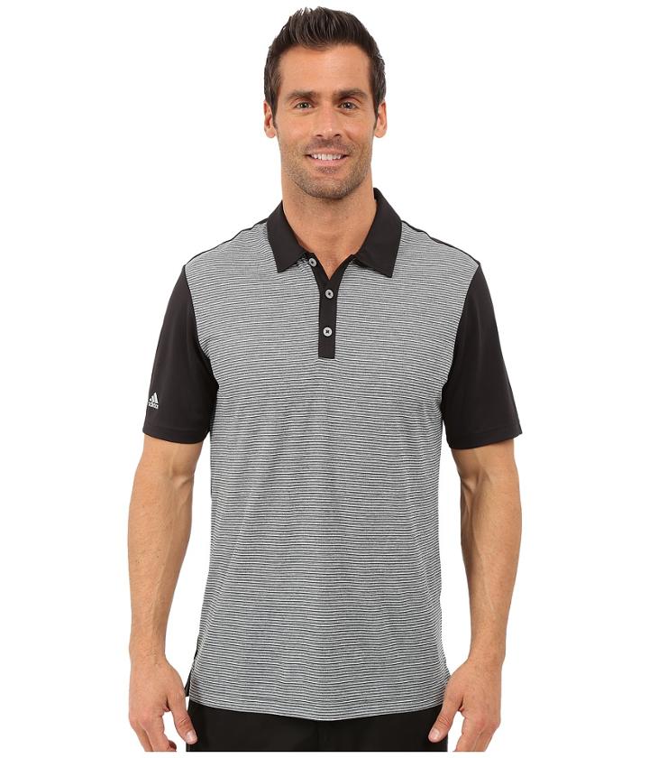 Adidas Golf - Climachill Heather Stripe Polo