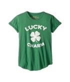 The Original Retro Brand Kids - Lucky Charm Rolled Short Sleeve Slub Tee