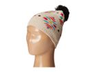San Diego Hat Company Kids - Pattern Beanie With Pom And Ribbed Opening