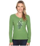 Life Is Good - Peace Out Glove Long Sleeve Crusher Vee