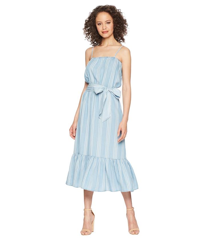 Bb Dakota - Tailyn Vertical Stripe Midi Dress