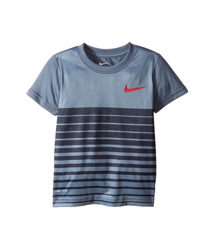 Nike Kids - Heather Stripe Dri-fit Tee