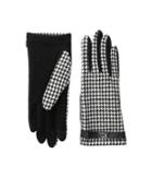 Lauren Ralph Lauren - Menswear Pattern Metal Logo Touch Gloves