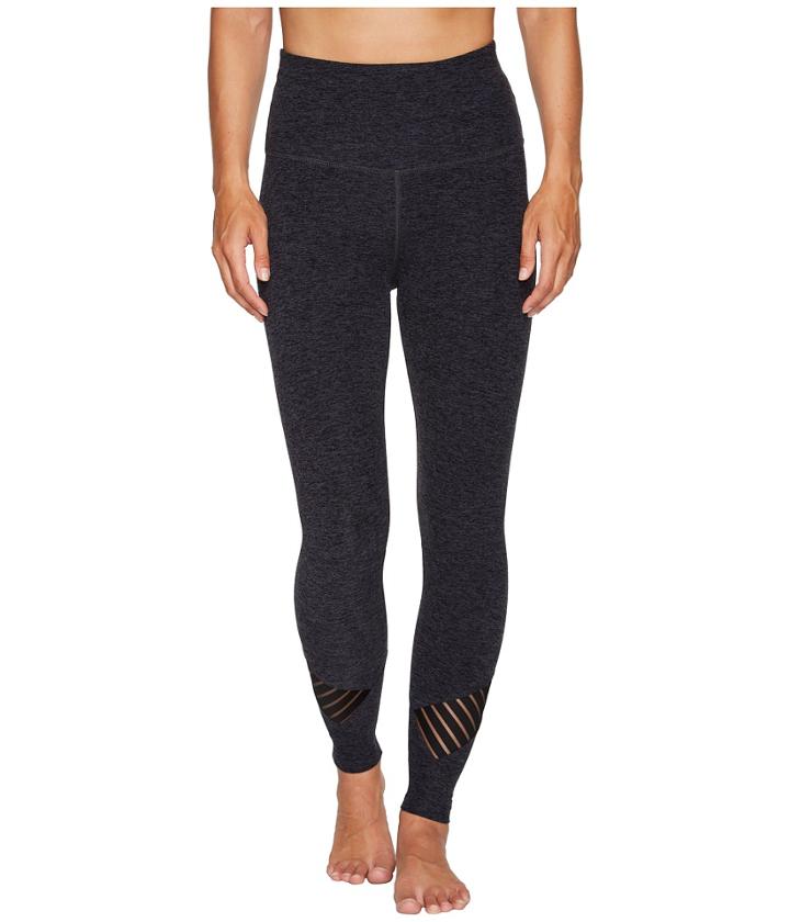 Beyond Yoga - Spacedye Stacked And Sliced High Waist Midi Leggings
