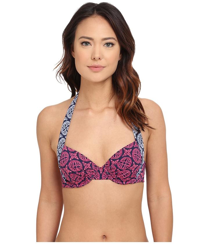 Tommy Bahama - Lace Medallion Underwire Full Coverage Bra