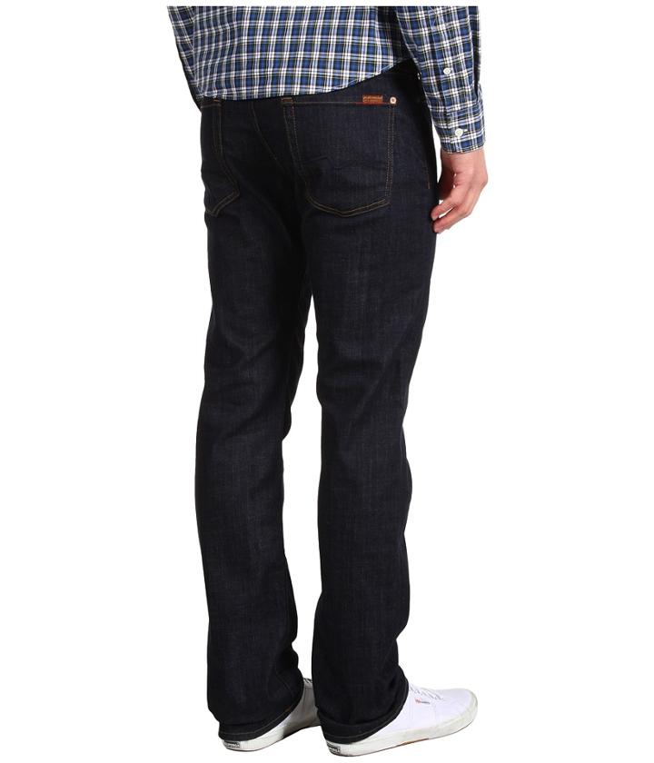 7 For All Mankind - Standard Straight Leg In Dark And Clean
