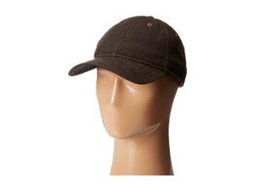 Woolrich - Waxed Cotton Ball Cap With Sherpa Lining