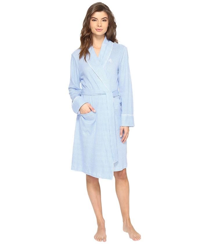 Lauren Ralph Lauren - Interlock Shawl Collar Robe