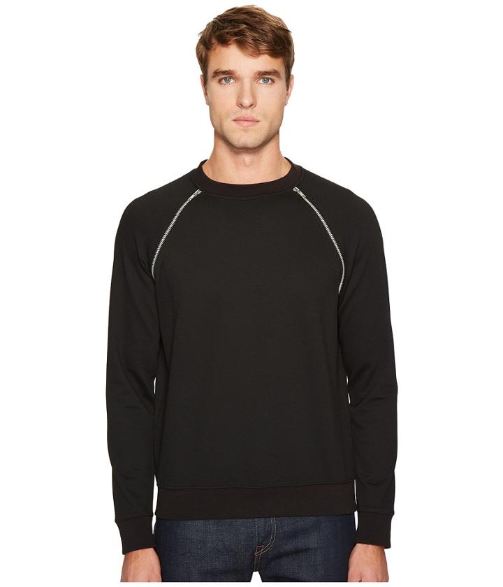 Mcq - Zip Crew Neck Sweatshirt