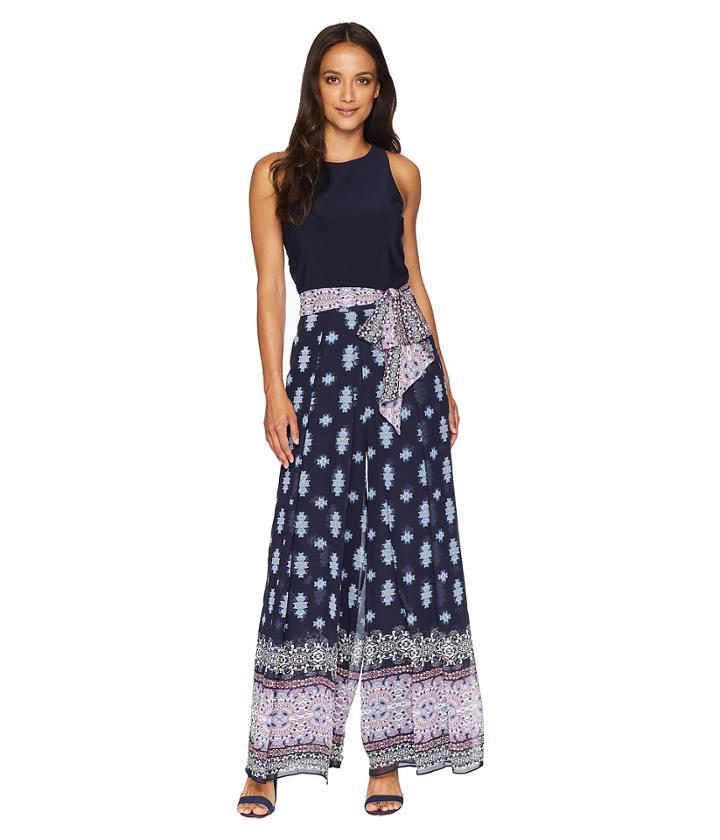 Vince Camuto - Tank Jumpsuit With Flyaway Pants