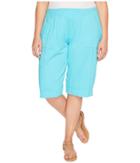 Extra Fresh By Fresh Produce - Plus Size Key Largo Pedal Pusher