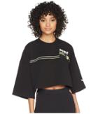 Puma - Puma X Fenty By Rihanna Cropped Crew Neck T-shirt